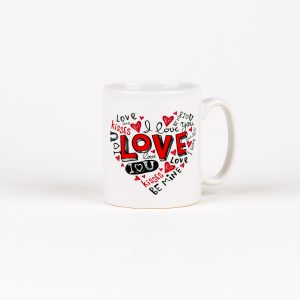 Standard 10oz Love Mug (Heart Mug)